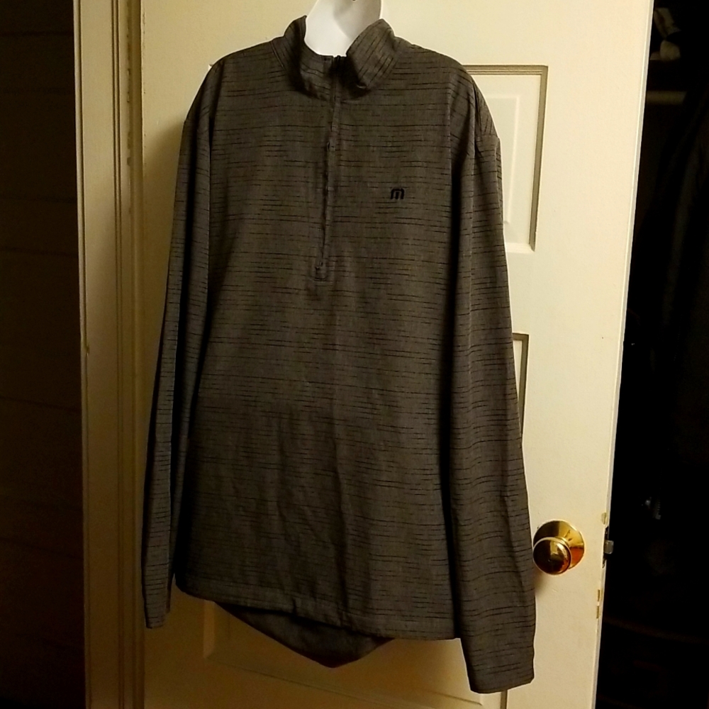 Mens XXL grey/black golf performance jacket Travis Mathew